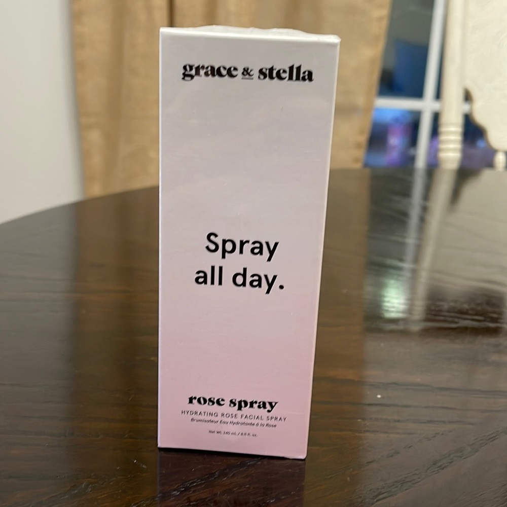 New! Grace & Stella spray all day rose spray 8 oz